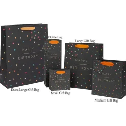 Birthday Spots Bottle Gift Bag>Glick Cheap