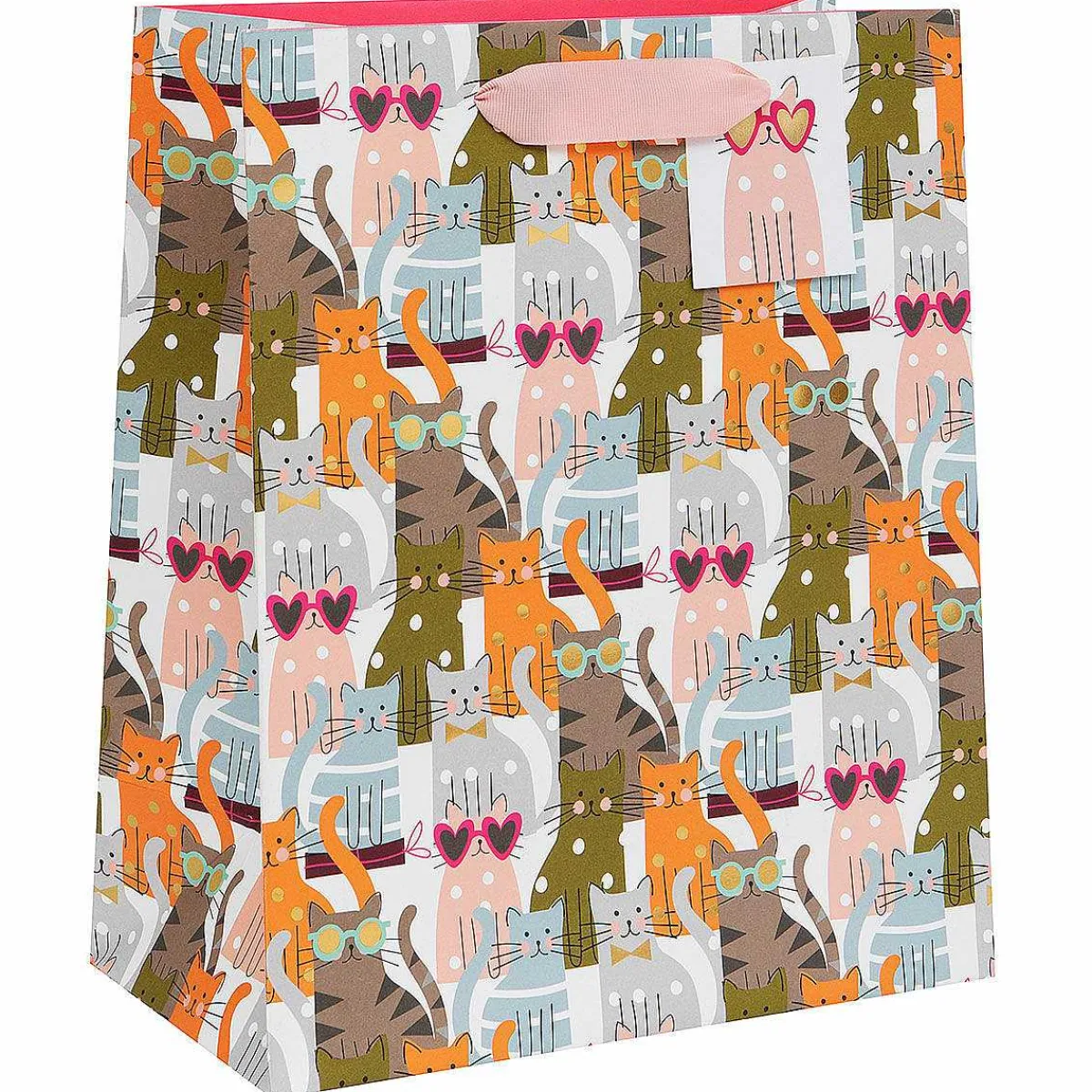 Cats Large Gift Bag>Glick Hot