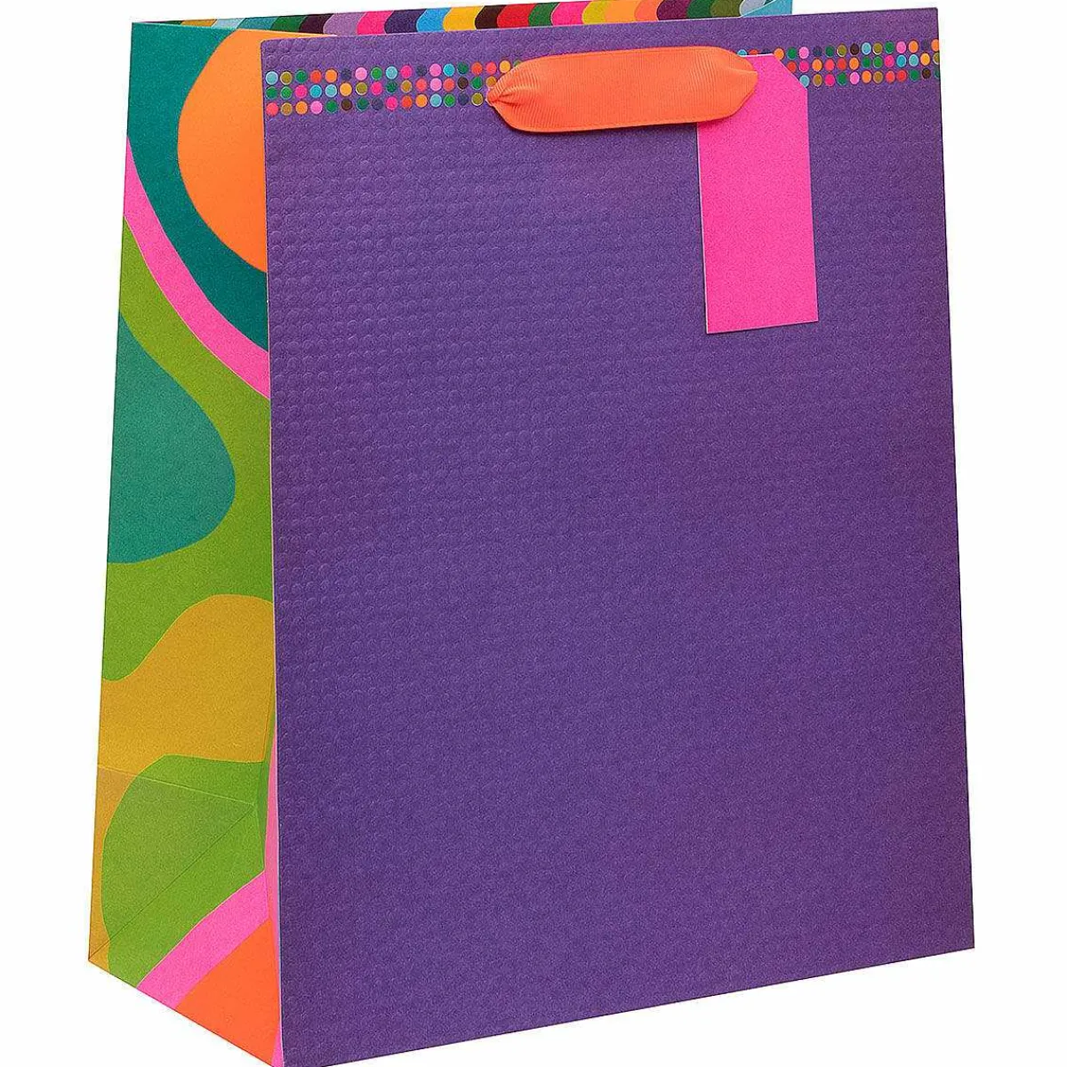 Colour Hub Purple Large Gift Bag>Glick Cheap