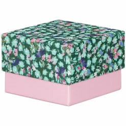 Green Floral Meadow Medium Gift Box>Glick Store