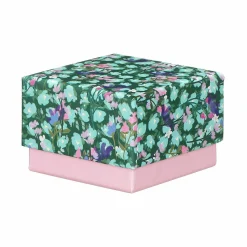 Green Floral Meadow Small Gift Box>Glick Shop