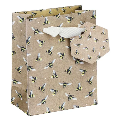 Kraft Bees Small Gift Bag>Glick Cheap