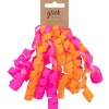 Neon Pink & Orange Curl Swirl>Glick Flash Sale