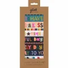 Paper Salad Birthday Blue Stripe Tissue Paper>Glick Fashion