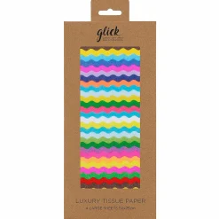 Paper Salad Colour Hub Multi Ric Rac Tissue Paper>Glick Cheap