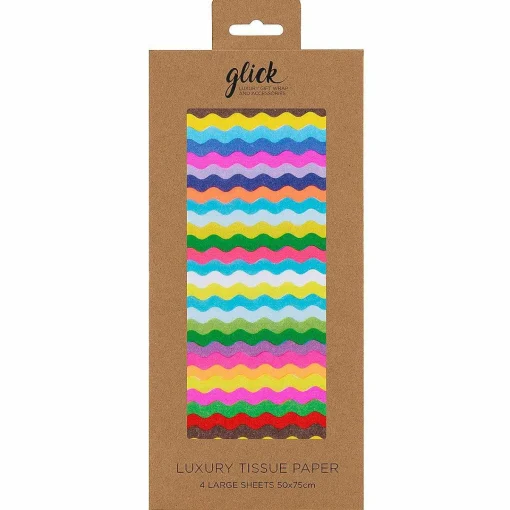 Paper Salad Colour Hub Multi Ric Rac Tissue Paper>Glick Cheap