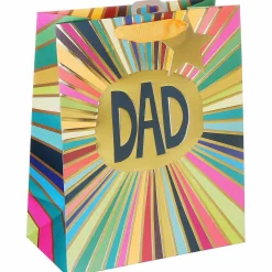 Paper Salad Dad Rays Large Gift Bag>Glick Online