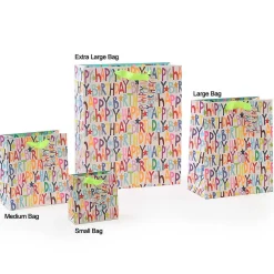 Paper Salad Happy Birthday Large Gift Bag>Glick Sale