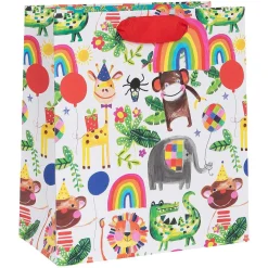 Paper Salad Jungle Animals Medium Gift Bag><noscript><img width=