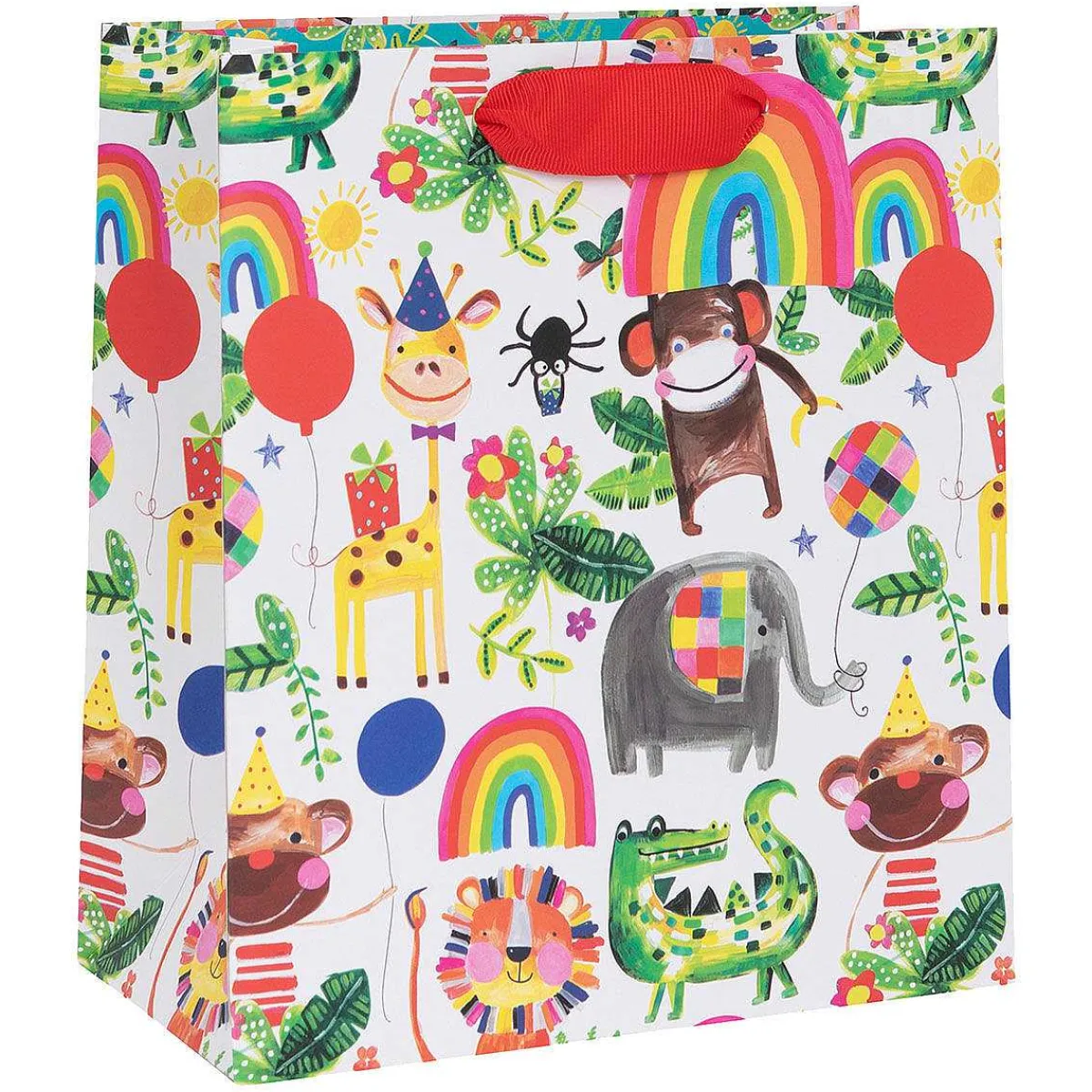 Paper Salad Jungle Animals Medium Gift Bag>Glick New