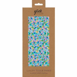 Paper Salad Spotty Blue Tissue Paper>Glick Cheap