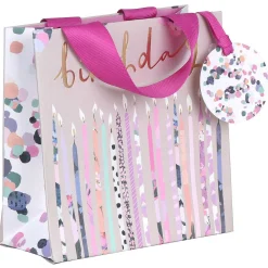 Stephanie Dyment Birthday Candles Small Gift Bag>Glick Outlet