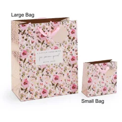 Stephanie Dyment Hearts & Flowers Large Gift Bag>Glick Clearance