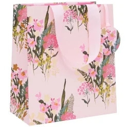 Stephanie Dyment Pretty Pink Floral Medium Gift Bag>Glick Cheap