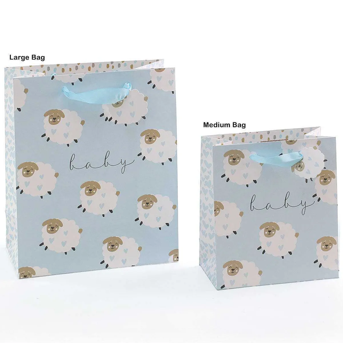 Stephanie Dyment Sheep Blue Medium Gift Bag>Glick Outlet