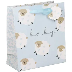Stephanie Dyment Sheep Blue Medium Gift Bag>Glick Outlet