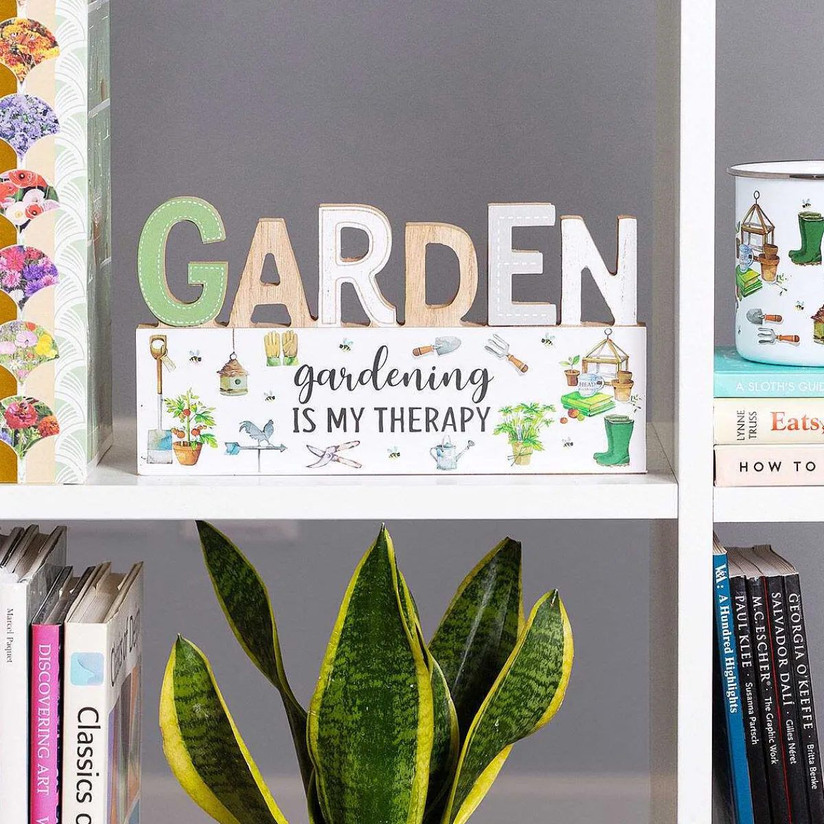 Green Fingers 'Gardening Is My Therapy' Plaque>Temptation Gifts Online