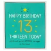 13 Today Birthday Card>Happy Jackson Store