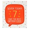 7 Today Birthday Card>Happy Jackson Clearance