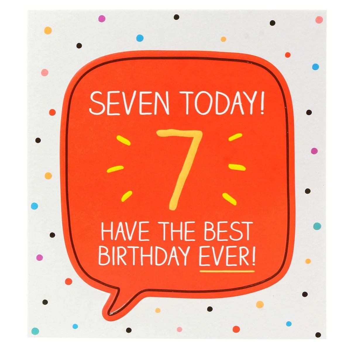 7 Today Birthday Card>Happy Jackson Clearance