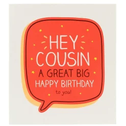 Hey Cousin Birthday Card>Happy Jackson Online