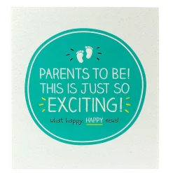 Parents To Be New Baby Card>Happy Jackson Cheap