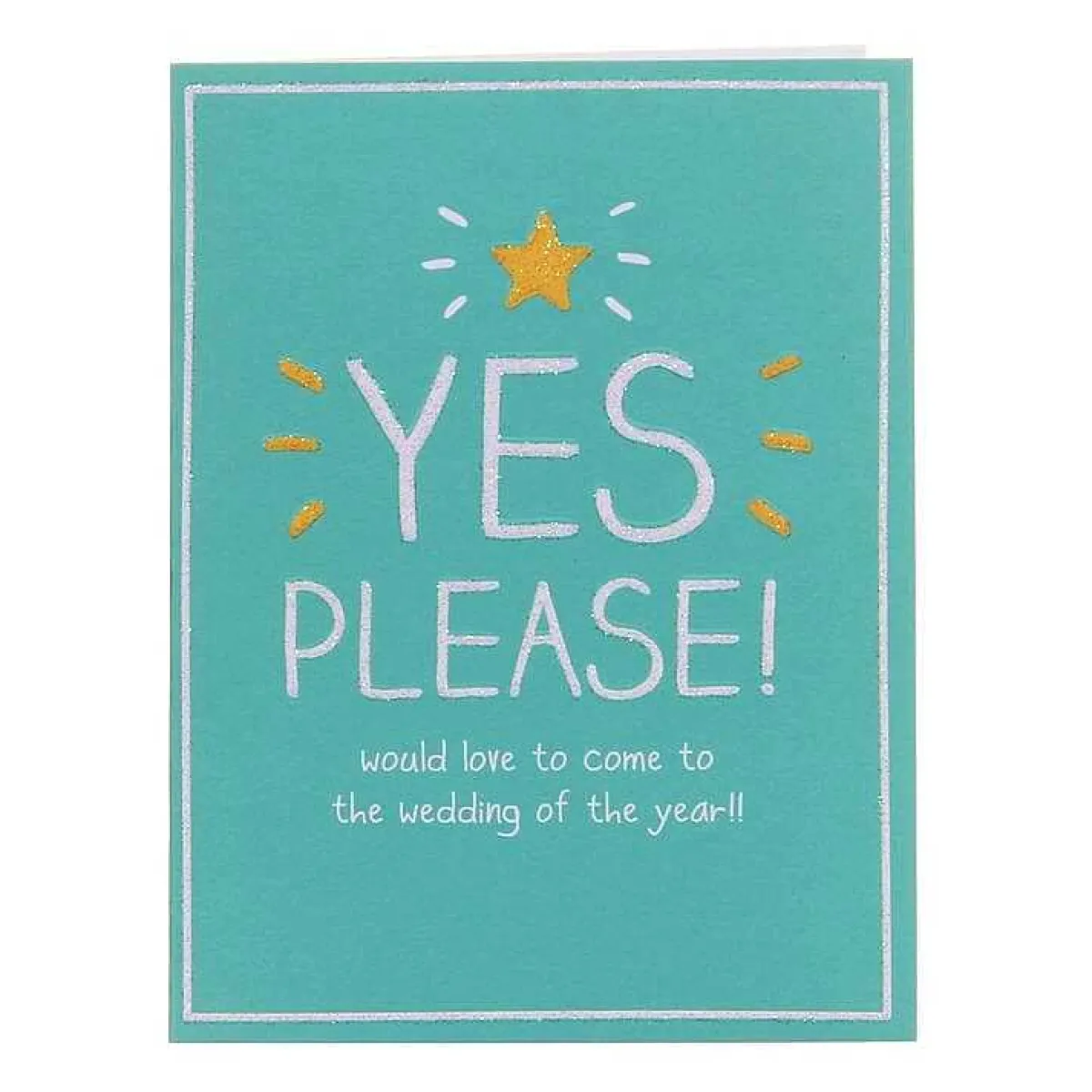 Wedding Of The Year Accept Small Rsvp Card>Happy Jackson Shop
