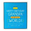 You Light Up Our World Grandpa Birthday Card>Happy Jackson Store