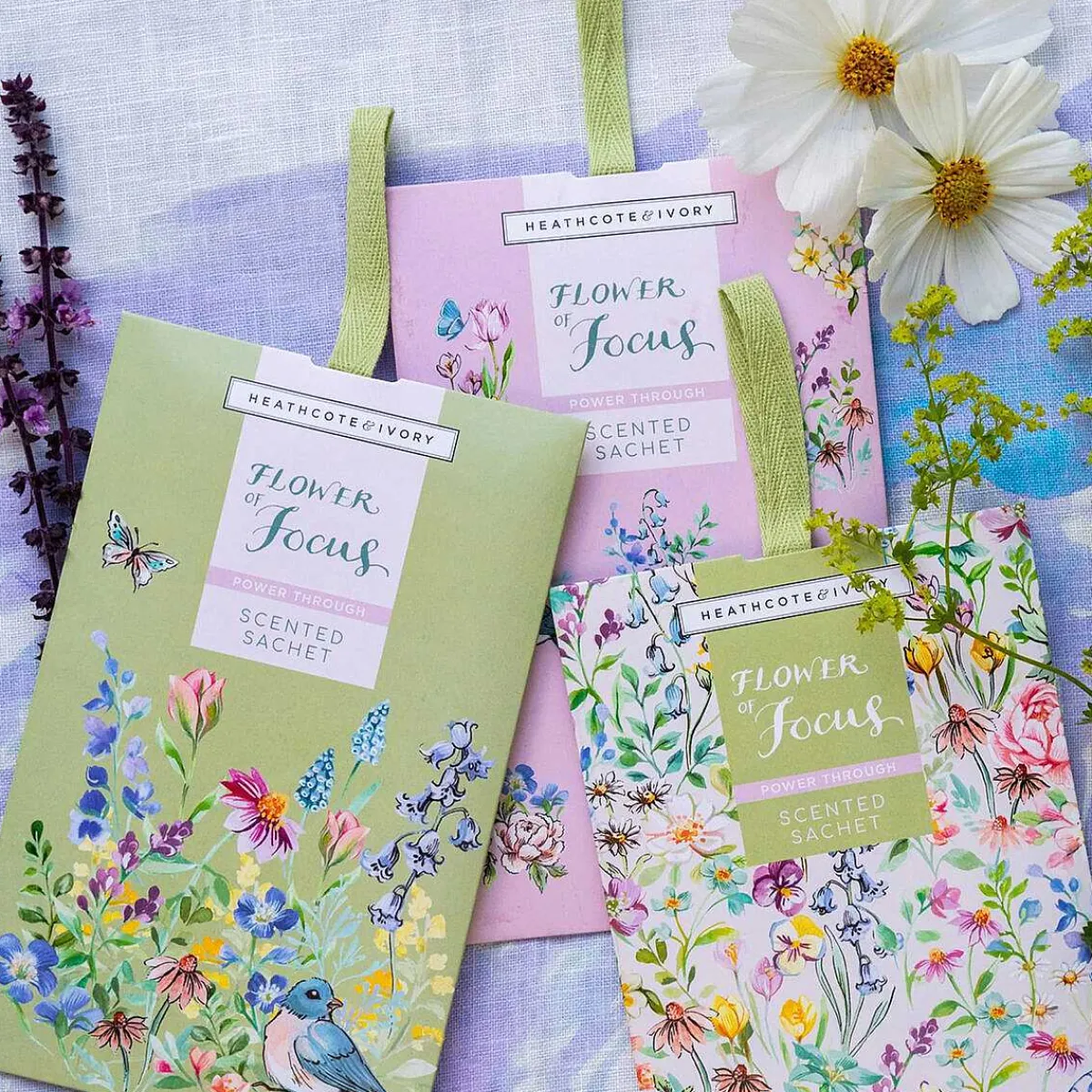 Flower Of Focus Scented Sachets>Heathcote & Ivory Shop