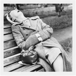 Holy Mackerel Black & White 'Waiting For Gladys' Greetings Card>Temptation Gifts Fashion