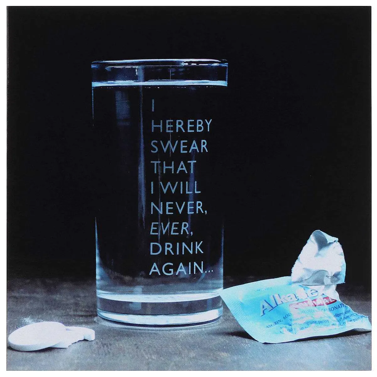 Holy Mackerel 'Never Again' Greetings Card>Temptation Gifts Online