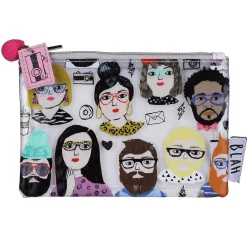 Blah Zip Pouch><noscript><img width=