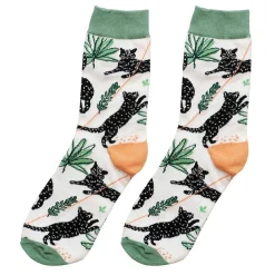 Feline Pack Of 2 Socks>House Of Disaster Hot