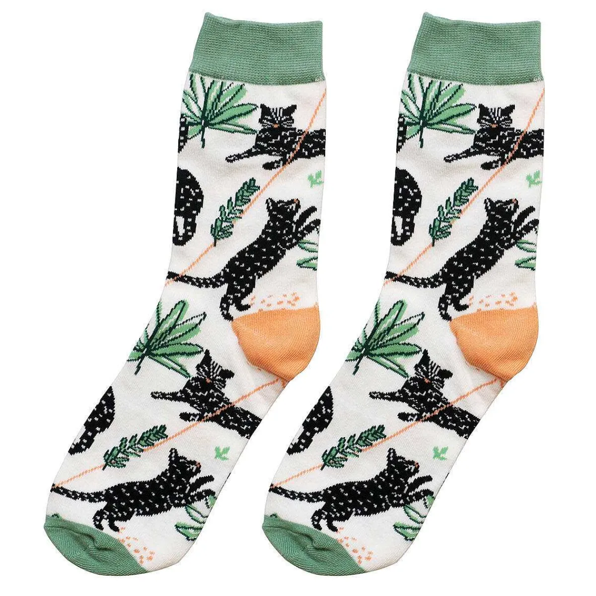 Feline Pack Of 2 Socks>House Of Disaster Hot