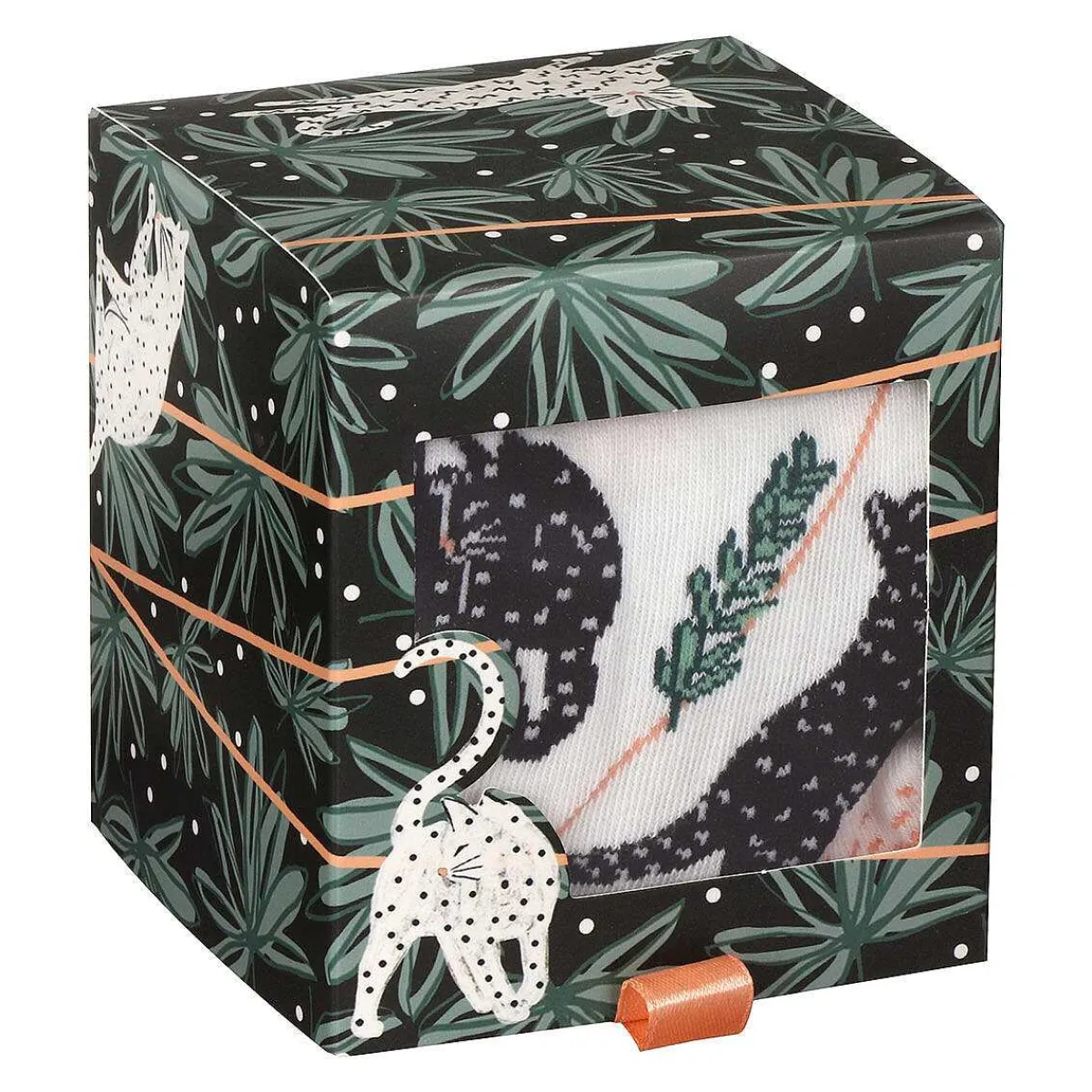 Feline Pack Of 2 Socks>House Of Disaster Hot