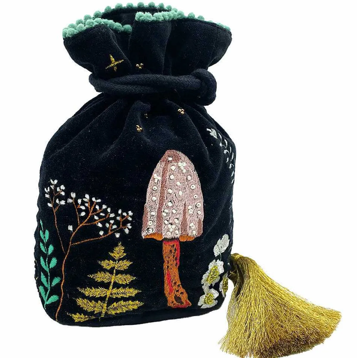 Forage Black Tie Top Make Up Pouch>House Of Disaster Hot