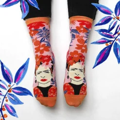 Frida Kahlo Fruit Bamboo Socks>House Of Disaster Shop