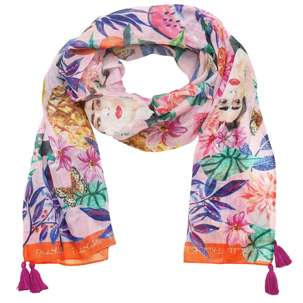 Frida Kahlo Fruit Scarf>House Of Disaster Best Sale