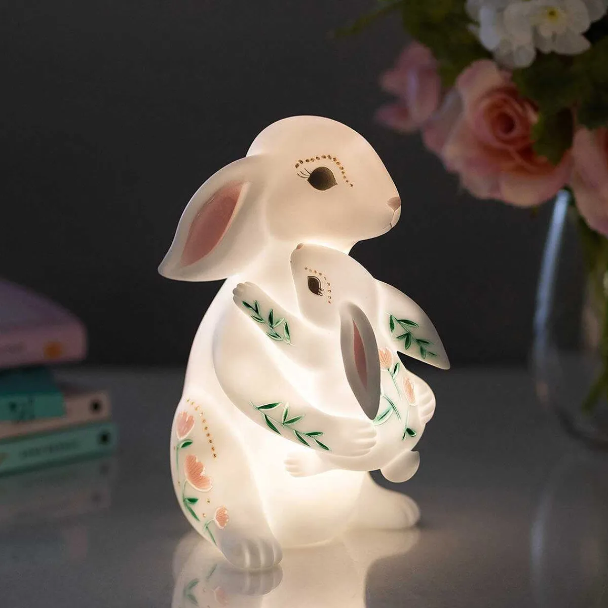 Led Rechargeable Rabbit And Baby Lamp>House Of Disaster Outlet