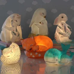 Led Rechargeable Polar Bear And Baby Lamp><noscript><img width=