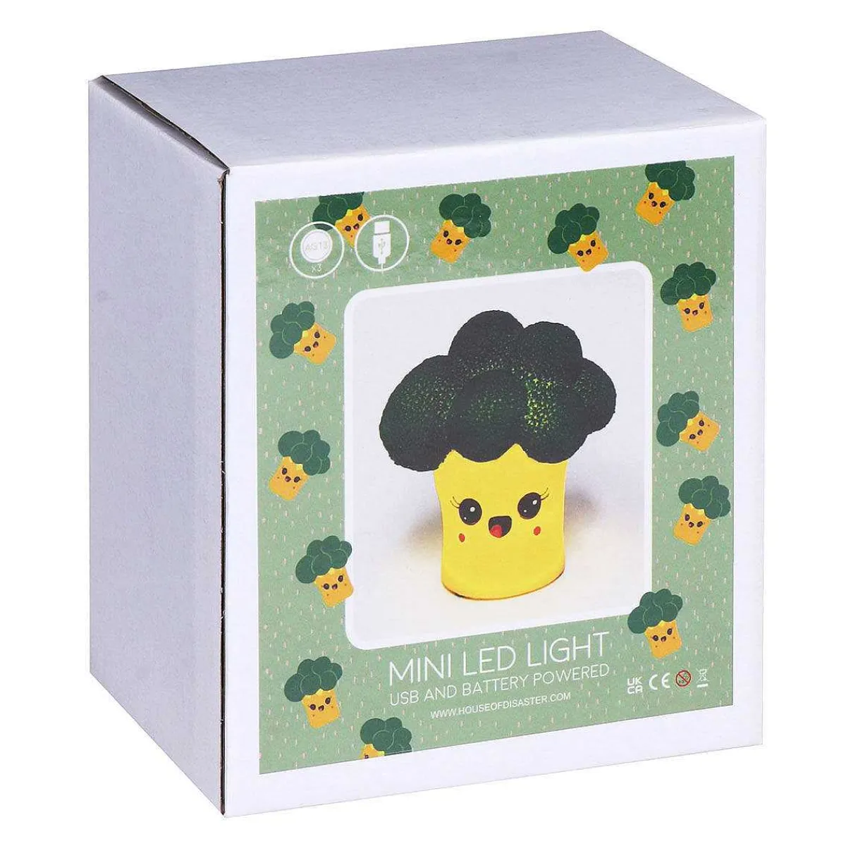 Led Rechargeable Broccoli Mini Lamp>House Of Disaster Outlet