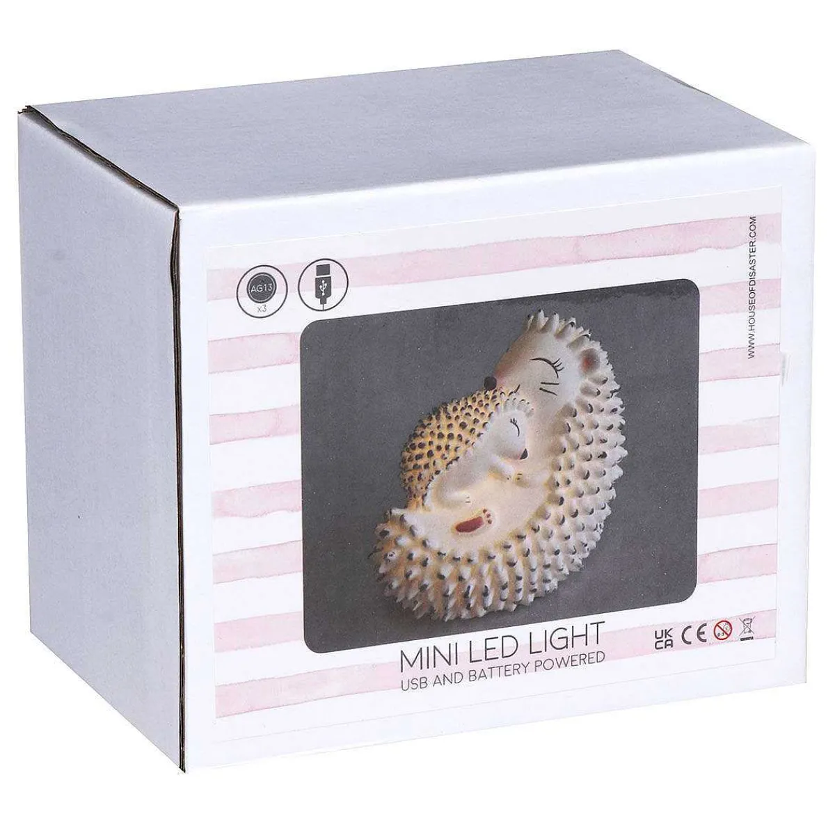 Led Rechargeable Hedgehog And Baby Mini Lamp>House Of Disaster Cheap