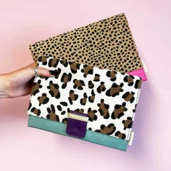 Leopard Animal Print Travel Wallet><noscript><img width=
