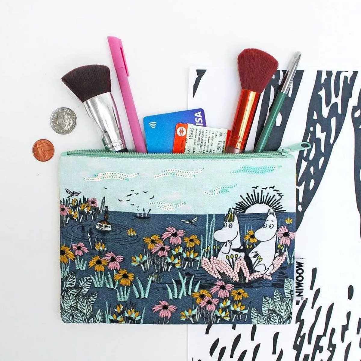 Moomin Lotus Large Pouch>House Of Disaster Cheap
