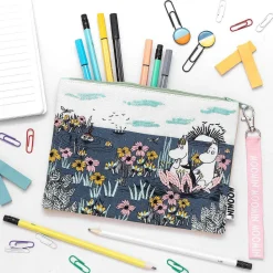 Moomin Lotus Large Pouch><noscript><img width=