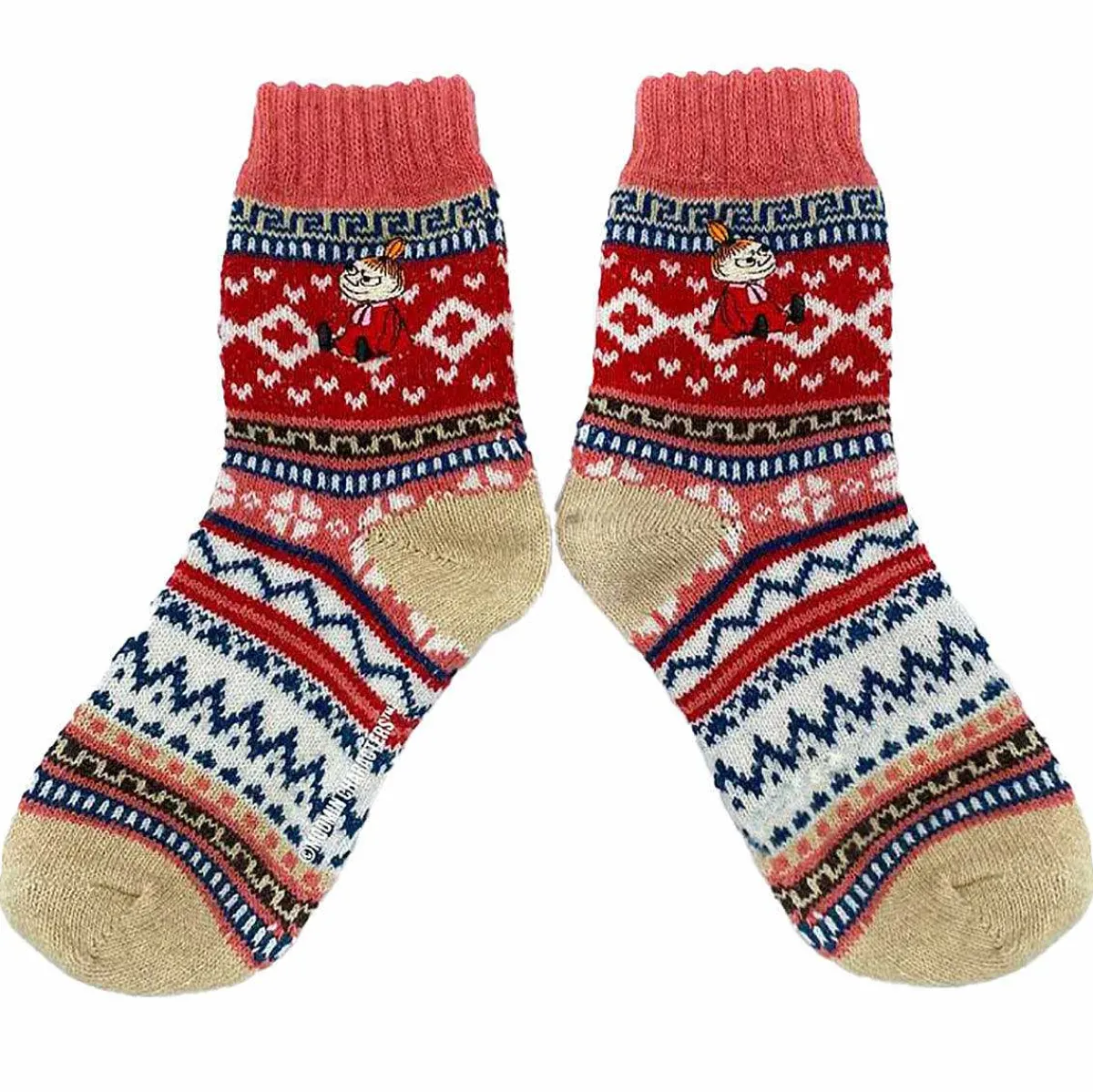 Moomin Fair Isle Little My Socks>House Of Disaster Discount