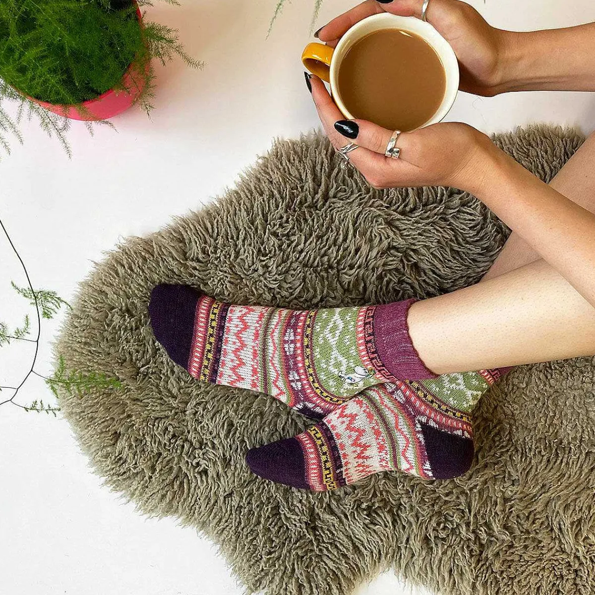 Moomin Fair Isle Snorkmaiden Socks>House Of Disaster Flash Sale