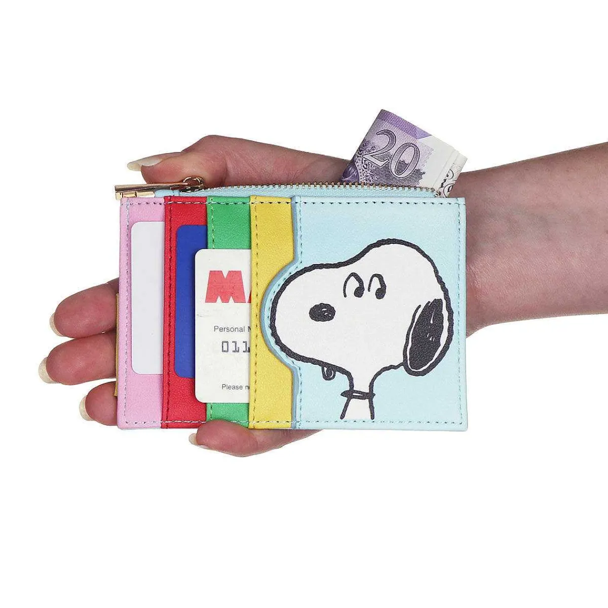 Peanuts 'Be Happy' Zip Purse>House Of Disaster New
