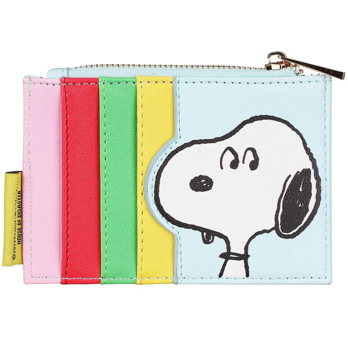 Peanuts 'Be Happy' Zip Purse>House Of Disaster New