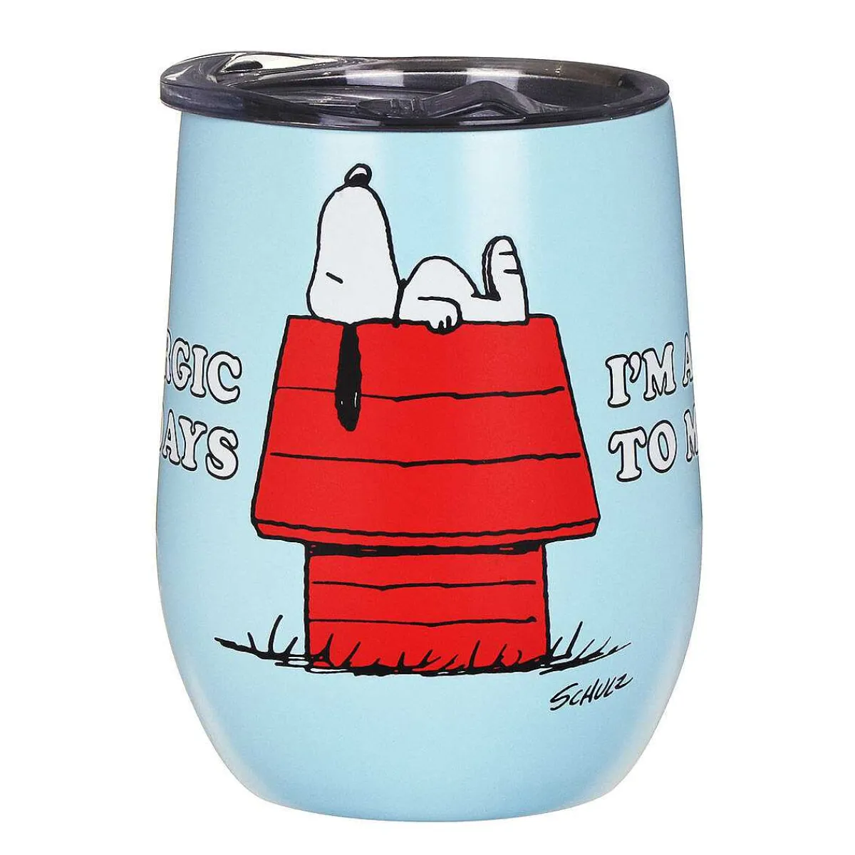 Peanuts 'I'M Allergic To Mondays' Travel Tumbler>House Of Disaster Cheap